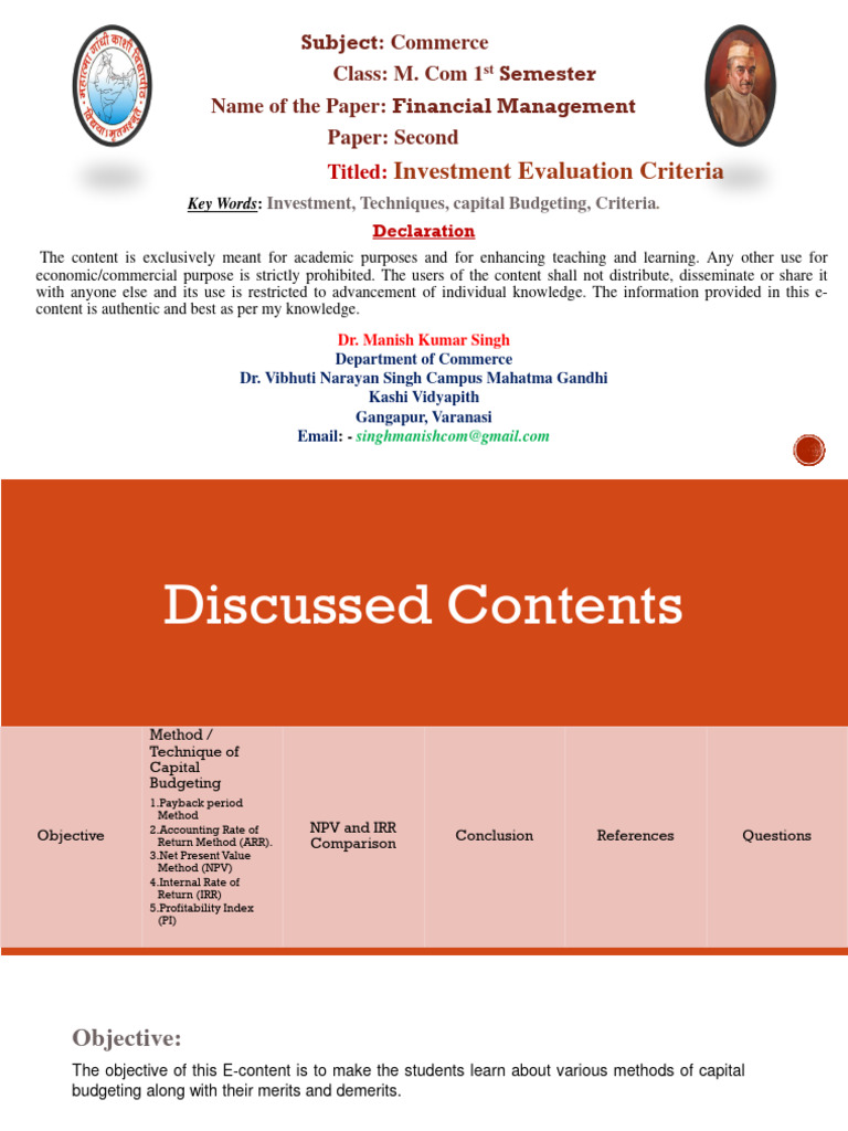 investment-evaluation-criteria-pdf-internal-rate-of-return-net