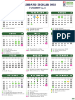 CALENDARIO 2022 - Fundamental II