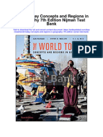 World Today Concepts and Regions in Geography 7th Edition Nijman Test Bank Download