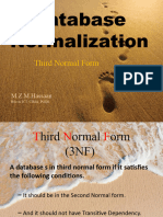 Database Normalization: Third Normal Form