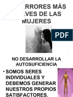 Los Errores Más Graves de Las Mujeres