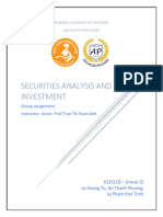 Group 15 Final Securities Analysis and Investment 2