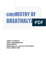 Chem of Breathalyser
