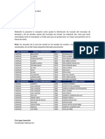 Rutas Recaudos Sampues y Corozal