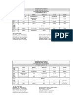 Horario Tercer Trimestre