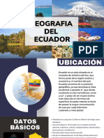 DIAPOSITIVA DE GEOGRAFÍA DEL ECUADOR