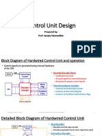 COA Control Unit Design