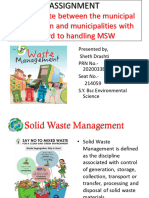 Sheth Drashti (Waste Management)