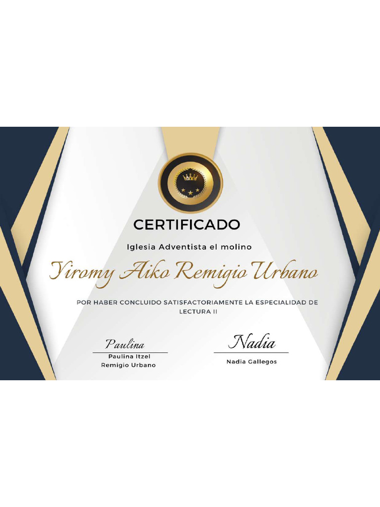 White Blue Simple Minimalistic Student Certificate Pdf