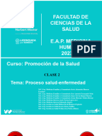 CLASE 2 TEORIAProceso Salud Enfermedad - NW