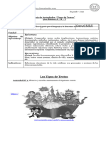 Guía Tipos de Texto 4TO BASICO