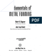 Fandamental of Metal Forming by Wagoner