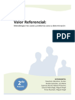Valor Referencial - Trabajos de Investigación OSCE