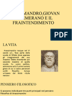 Anassimandro, Giovanni Semerano e Il Fraintendimento-1