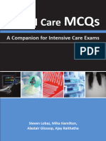 UCI Critical Care MCQs