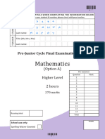 2023 JC Maths A HL