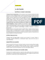 01 - Sistemas de Saúde No Brasil e Gestão Pública