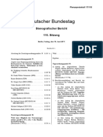 Deutscher Bundestag: Stenografischer Bericht 115. Sitzung