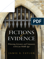 Dokumen - Pub Fictions of Evidence Witnessing Literature and Community in The Late Middle Ages Interventions New Studies Medieval Cult 9780814212233 9780814293249 9780814256954 0814212239