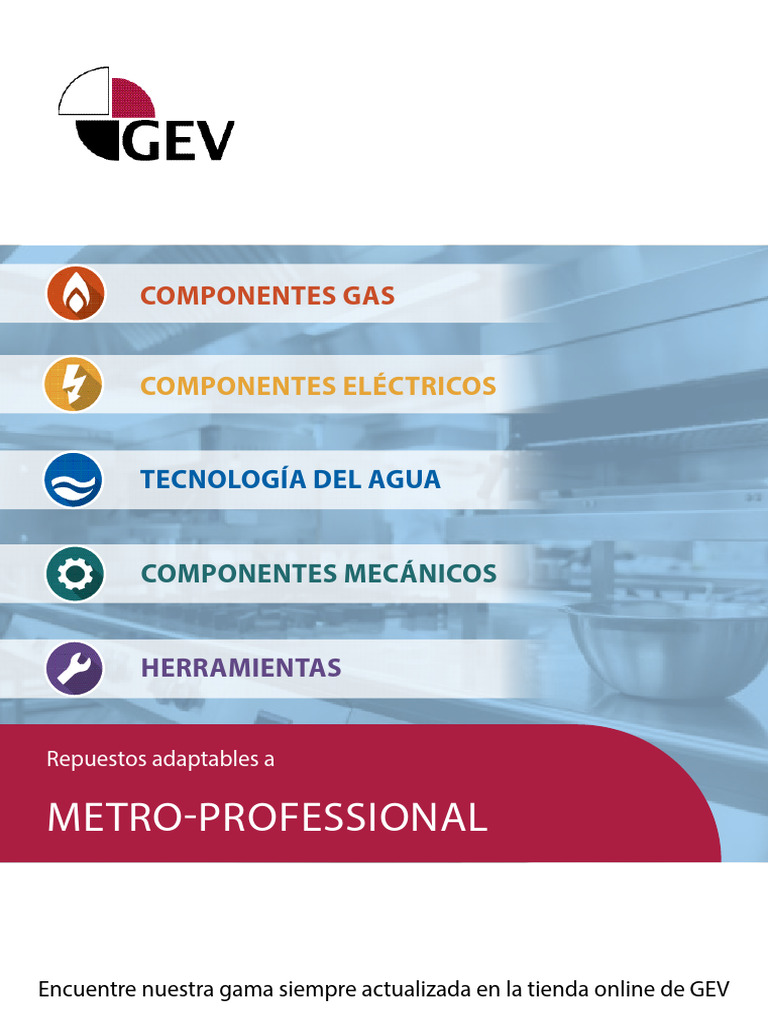 Metro Professional ESP, PDF, Bienes manufacturados