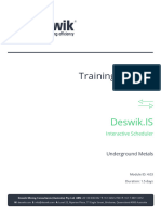 4.03 Deswik - IS For UGM Tutorial