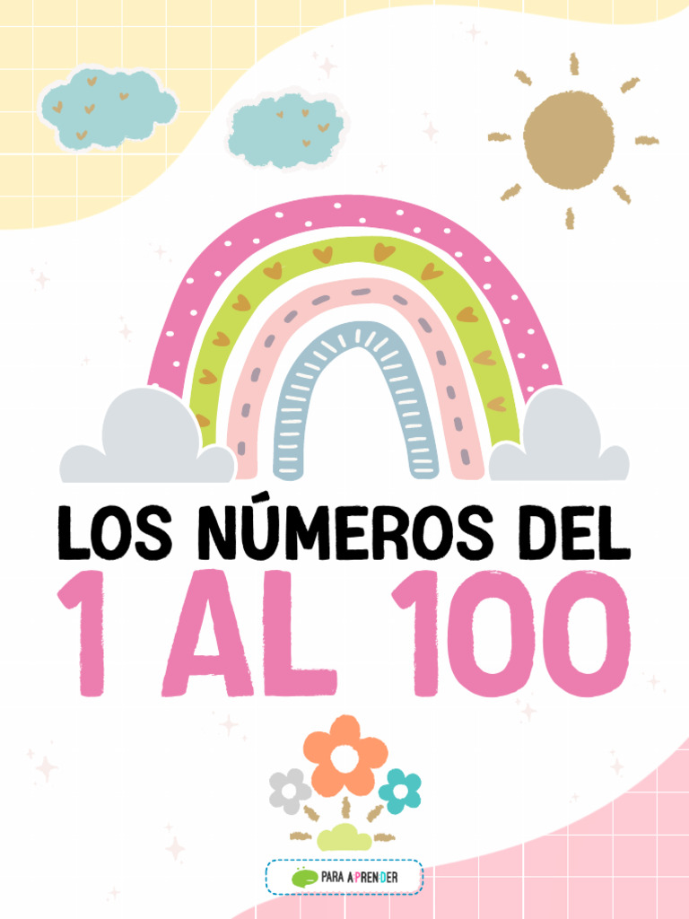 Cuadernillo de Números del 1 al 100 | PDF