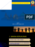 Perananan Mahasiswa Dalam Merawat Kerukunan Di Kota Medan