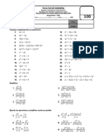 Diagnostico Calculo I Julio 2023