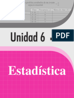 Unidad 6 Estadística 2do Solucionario (2da. Edición)