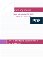 Ch4 - Les Statistiques À Deux Variables