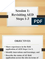 Revisiting AE Steps 1 To 3