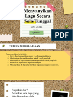 Menyanyikan Solo Kelas 9