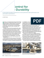 Caso 19 - Quality Control For Concrete Durability