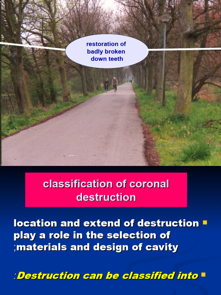 1Pin Retained Restoration PDF Dental Anatomy Dentistry
