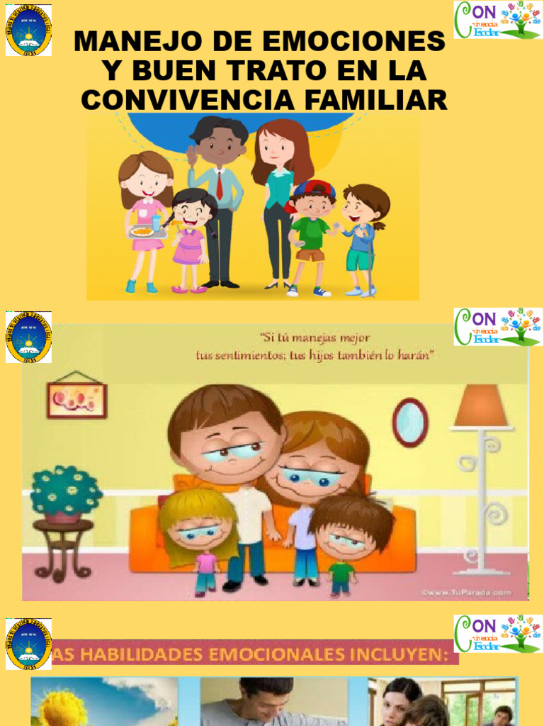 Manejo de Emociones y Buen Trato en La Familia | PDF | Salud y bienestar
