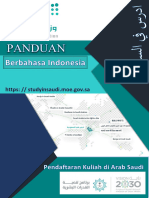 Panduan Dan Tutorial Pendaftaran Platform 'Study in Saudi'