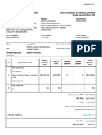 Payment Invoice S10004733162