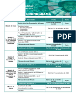 Cronograma Calidad Edutalentos