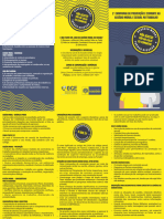 Folder de 115g Formato A4 Com Medidas em Papel Coucha de 21 X 30