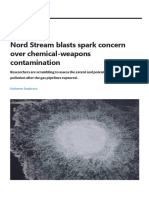 Nature - Nord Stream Blasts Spark Concern Over Chemical-Weapons Contamination 4p