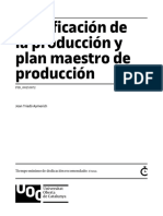 Diseno y Fabricacion Inteligente - Modulo4.1 - Planificacion de La Produccion y Plan Maestro de Produccion