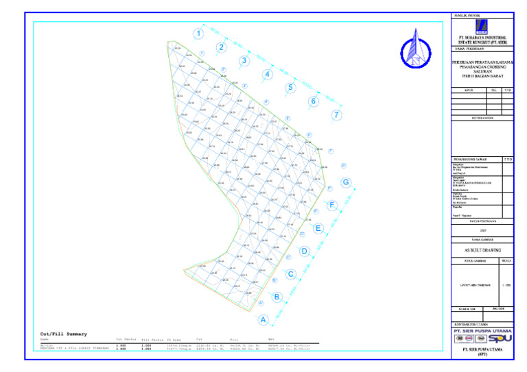 As Built Drawing Jembatan 2020 | PDF