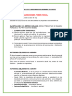 Anotaciones de Clase Derecho Agrario