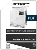 Onwers Manual VRF Complete Outdoor Unit - Editado New