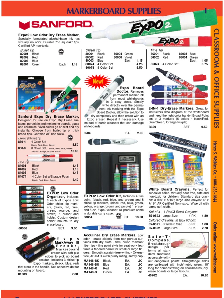 Catalog 1 | PDF | Art Materials | Writing Implements