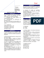 Simulado 1 Semana - Constituição e Teorias Pedagógicas - Fábio e Leandro