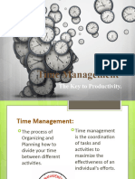 Training On Time Management