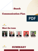 Final Communication Plan