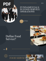 Types of Food Service Operations | PDF | Restaurants | Cafeteria