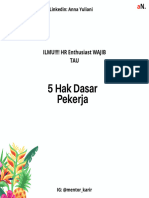 5 Hak Dasar Pekerja